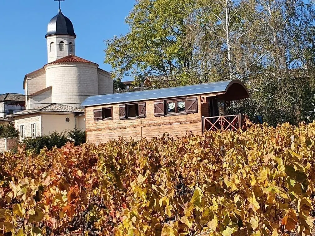 Roulotte Et Gite De Chiroubles Frankrijk